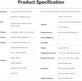 Beelink SER6 MAX Mini PC W11 Pro, AMD Ryzen 9 6900HX(8C/16T up to 4.9GHz), 32GB DDR5 1TB NVME SSD Radeon 680M 12 core 2400 MHz w-f 6/BT5.2/USB4.0 Quad Display Mini Gaming PC Computer