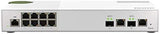 QNAP QSW-M2108-2C, Management Switch, 8 Port 2.5Gbps, 2 Port 10Gbps SFP+/ NBASE-T Combo. Easy Management with Web Browser.