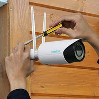 Reolink 5MP HD 2.4/5Ghz Dual Band Wi-Fi Wireless Security IP Camera, Autofocus Bullet with 16GB Micro SD Card (RLC-411WS)
