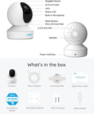 Reolink 5MP Wireless Security Camera Indoor PTZ, Pan Tilt 3X Optical Zoom 2.4/5GHz Dual-Band WiFi, Motion Detection CCTV IP Camera for The Baby, Elder, Pet | E1 Zoom